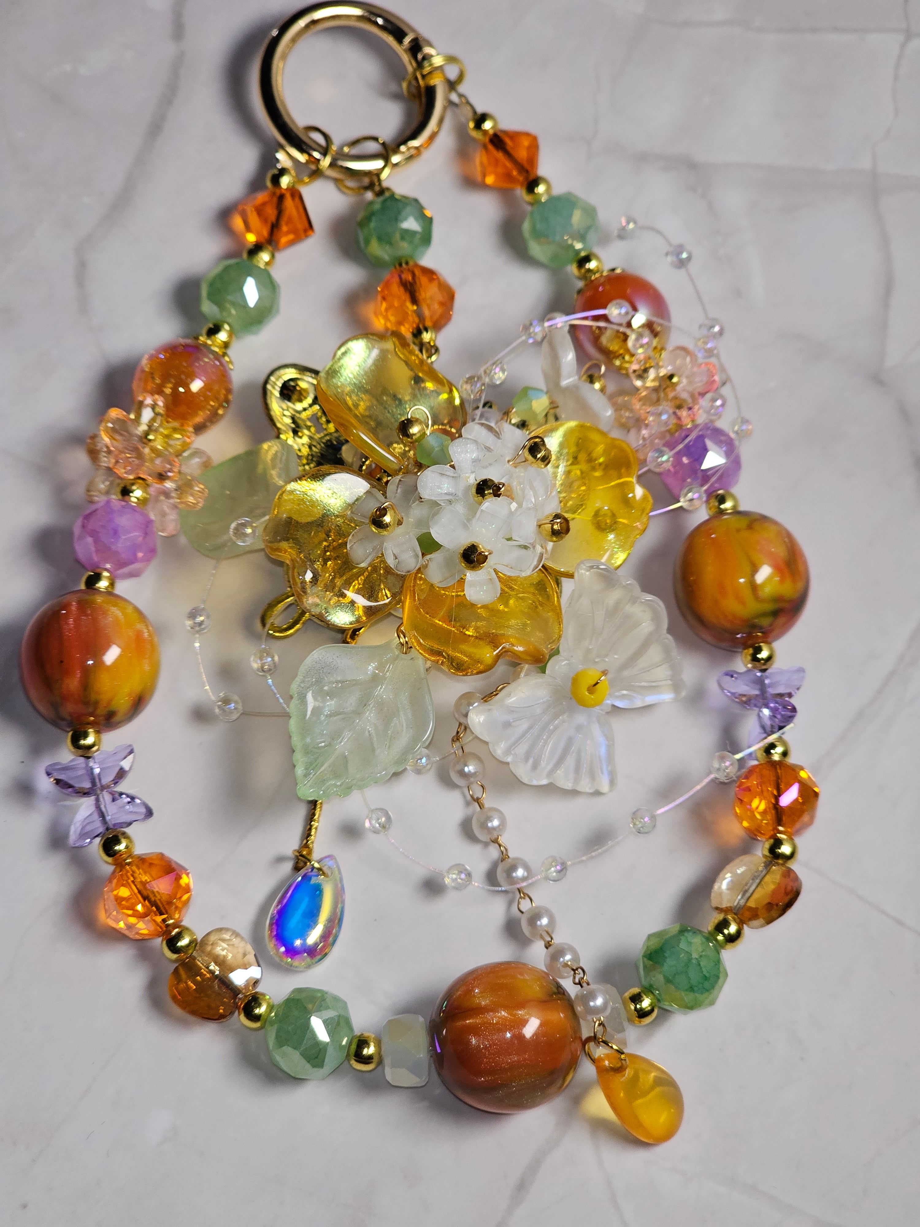 Flower Keychains