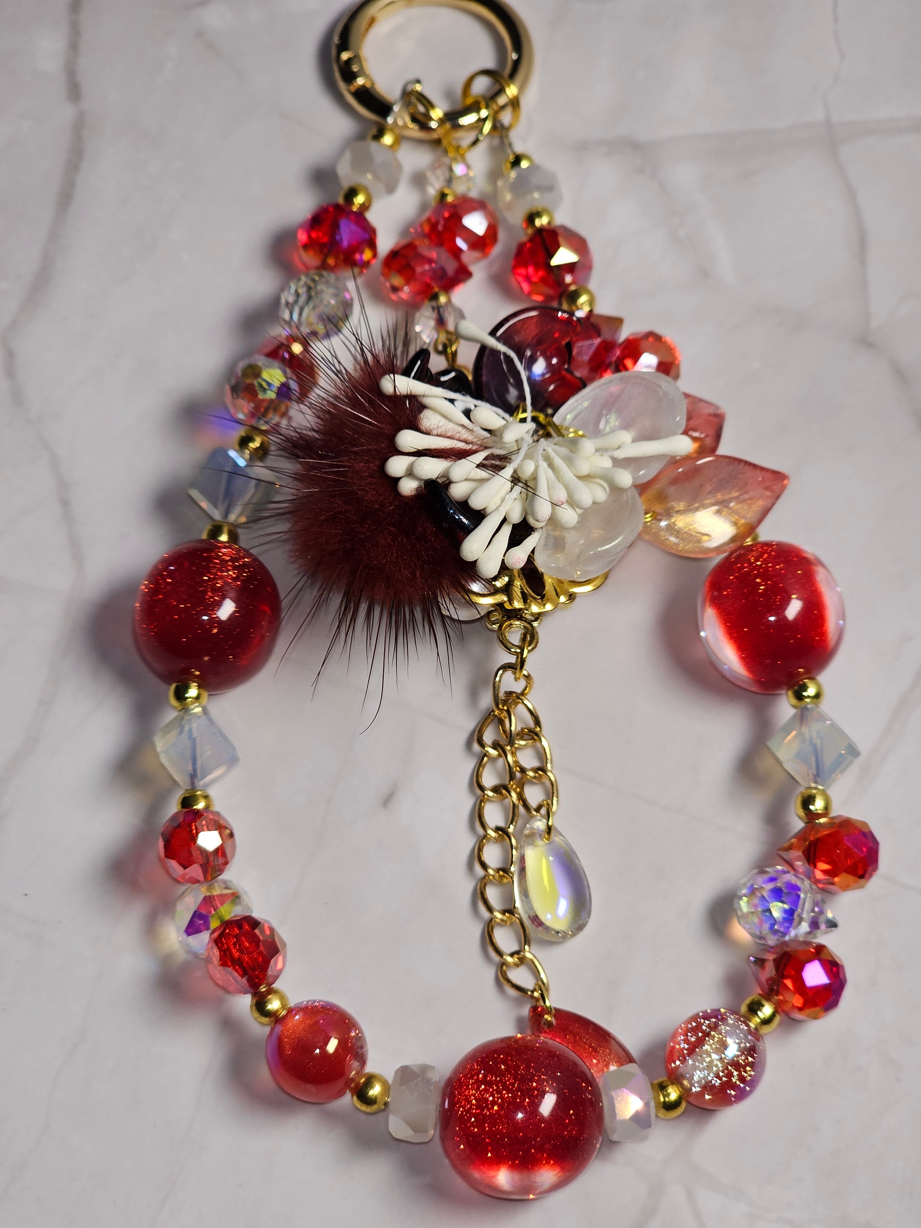 Flower Keychains