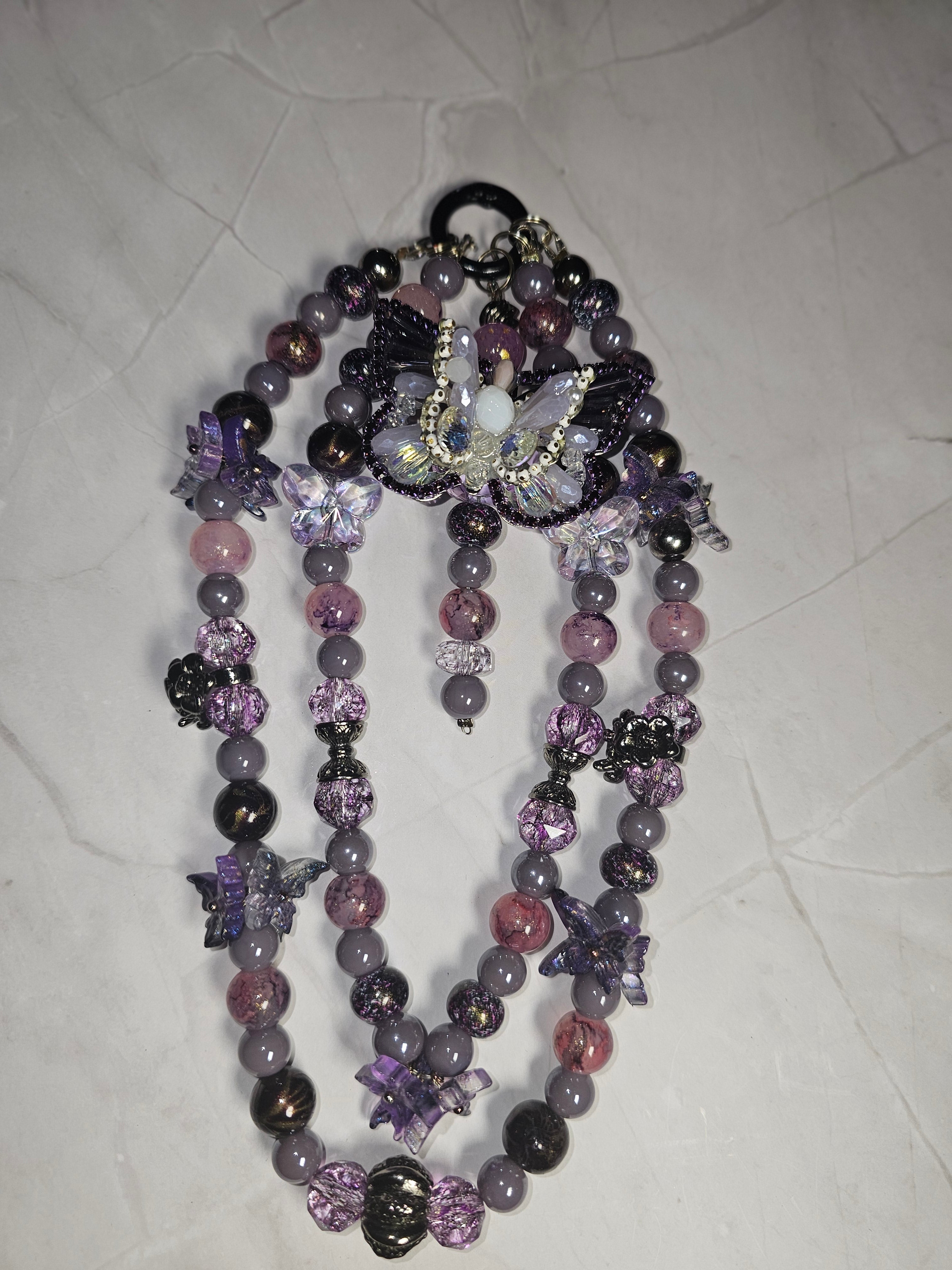 Handmade beaded keychains