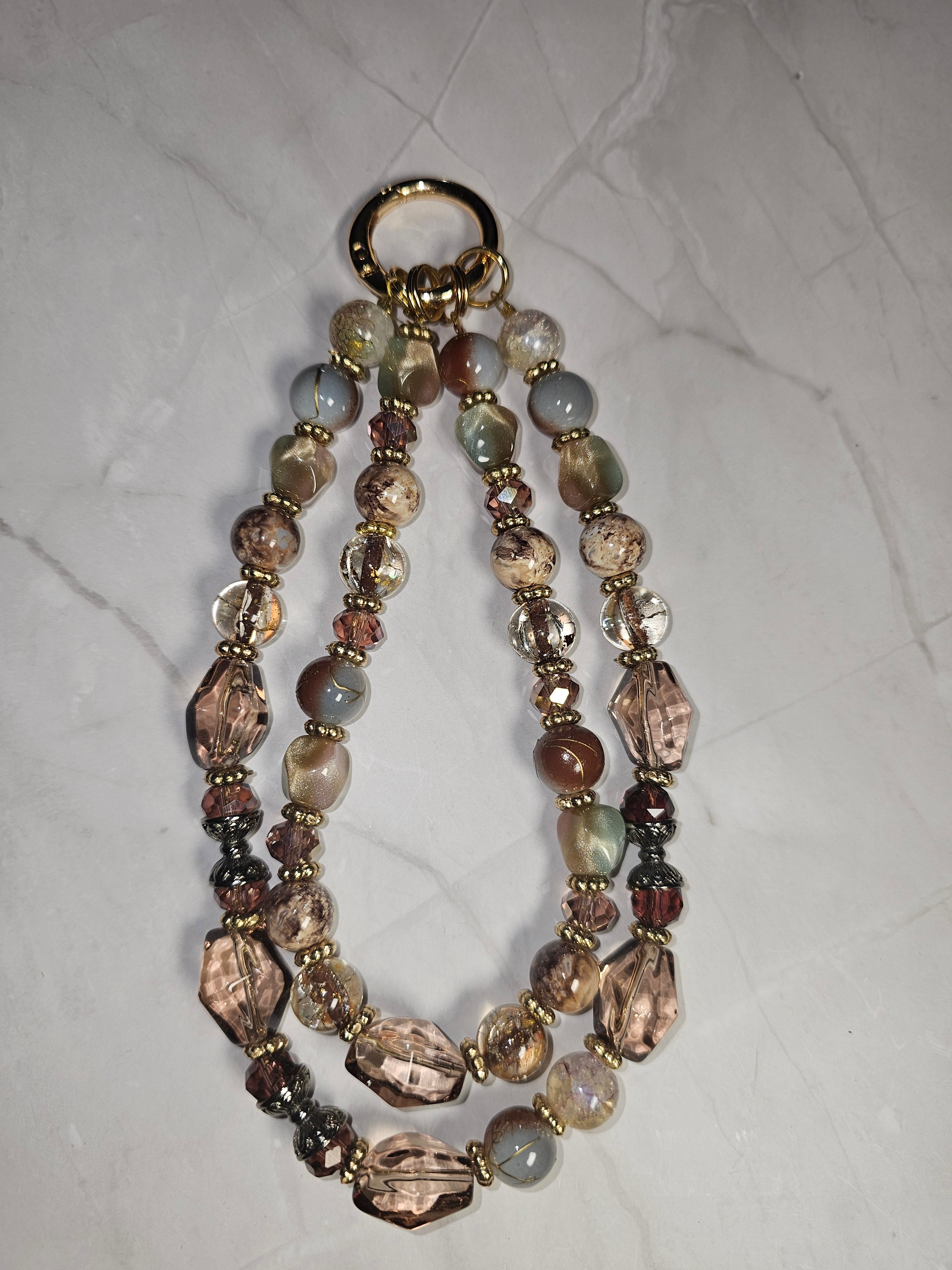 Handmade beaded keychains