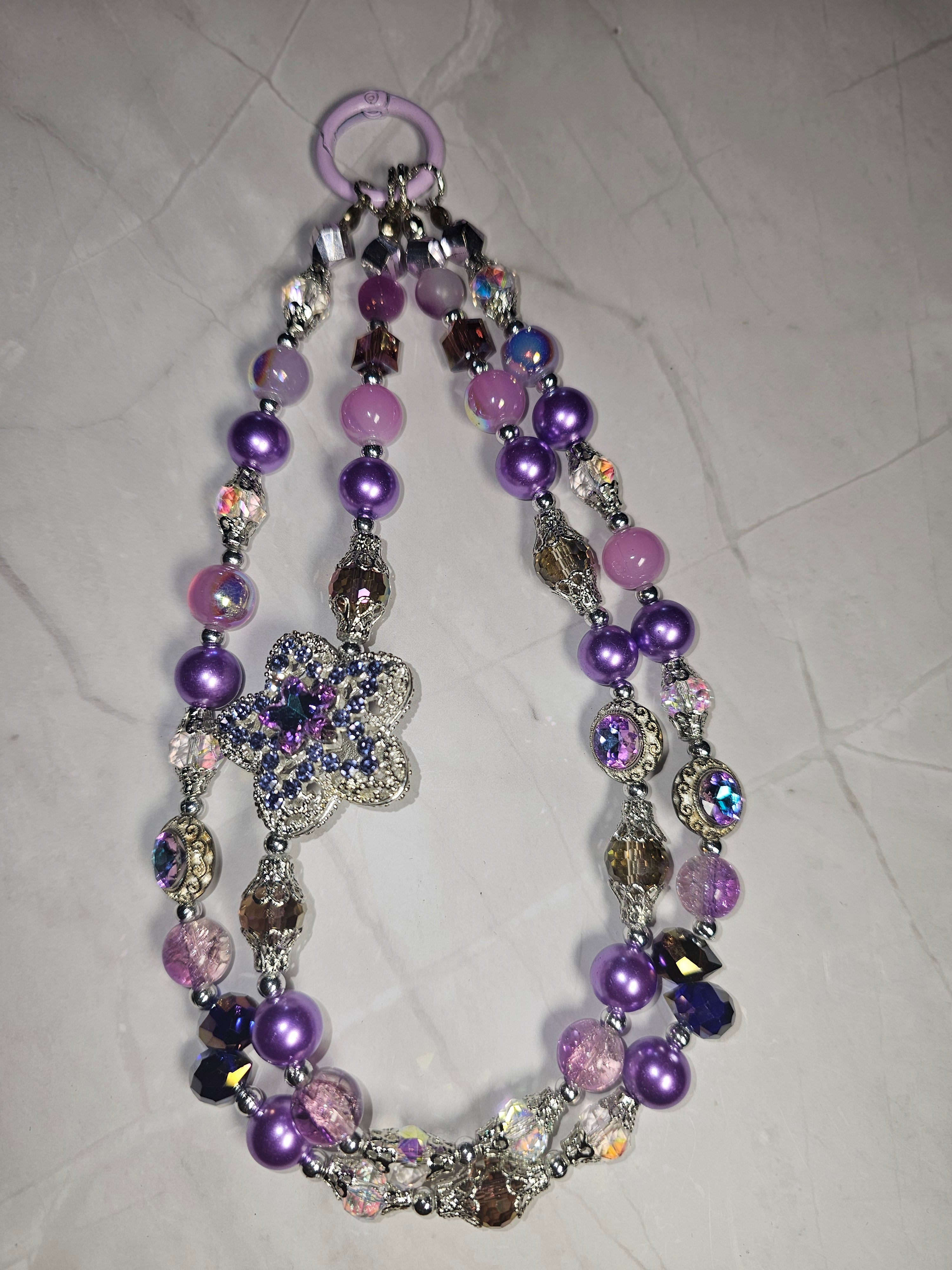 Handmade beaded keychains