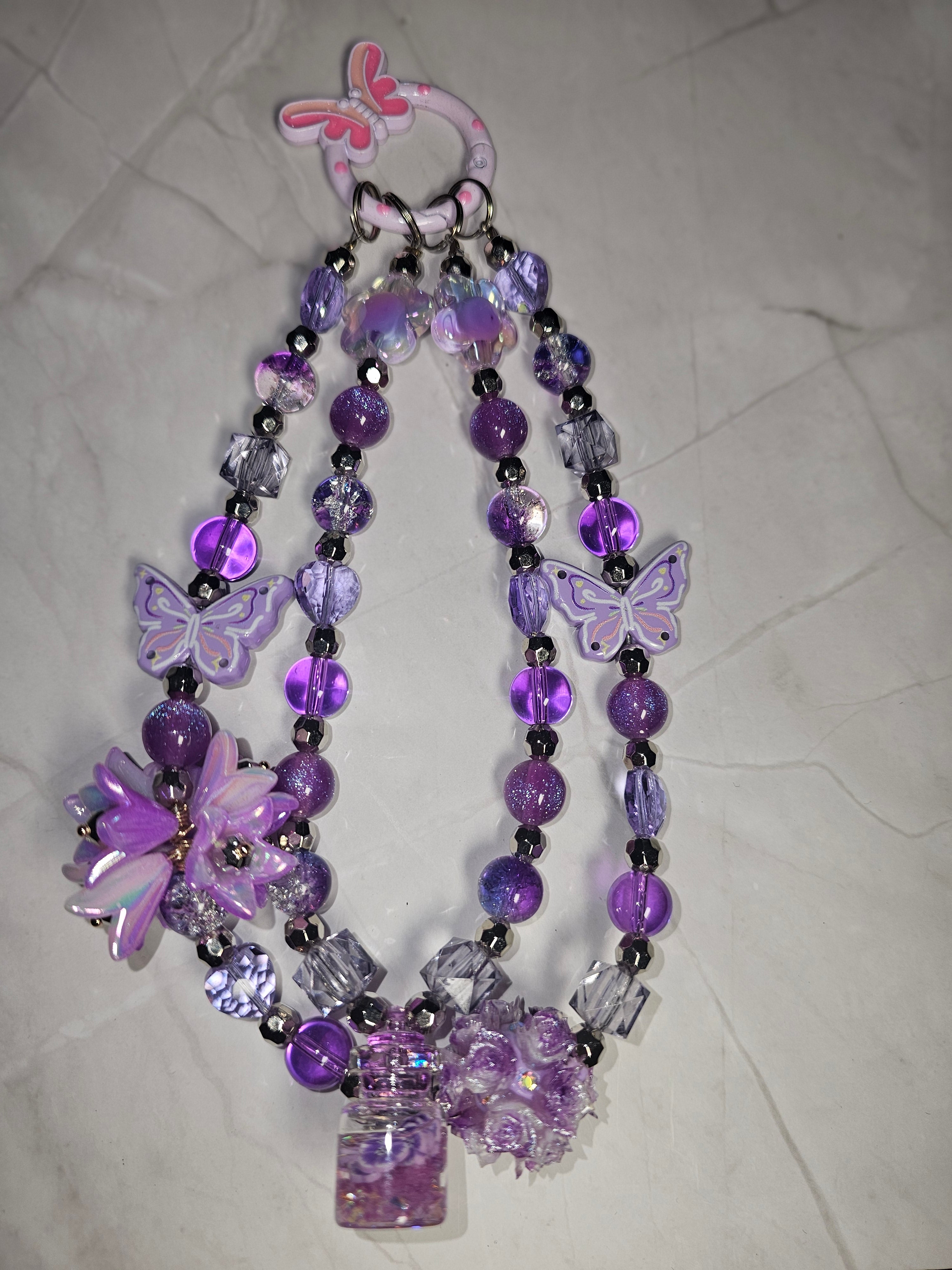 Handmade beaded keychains