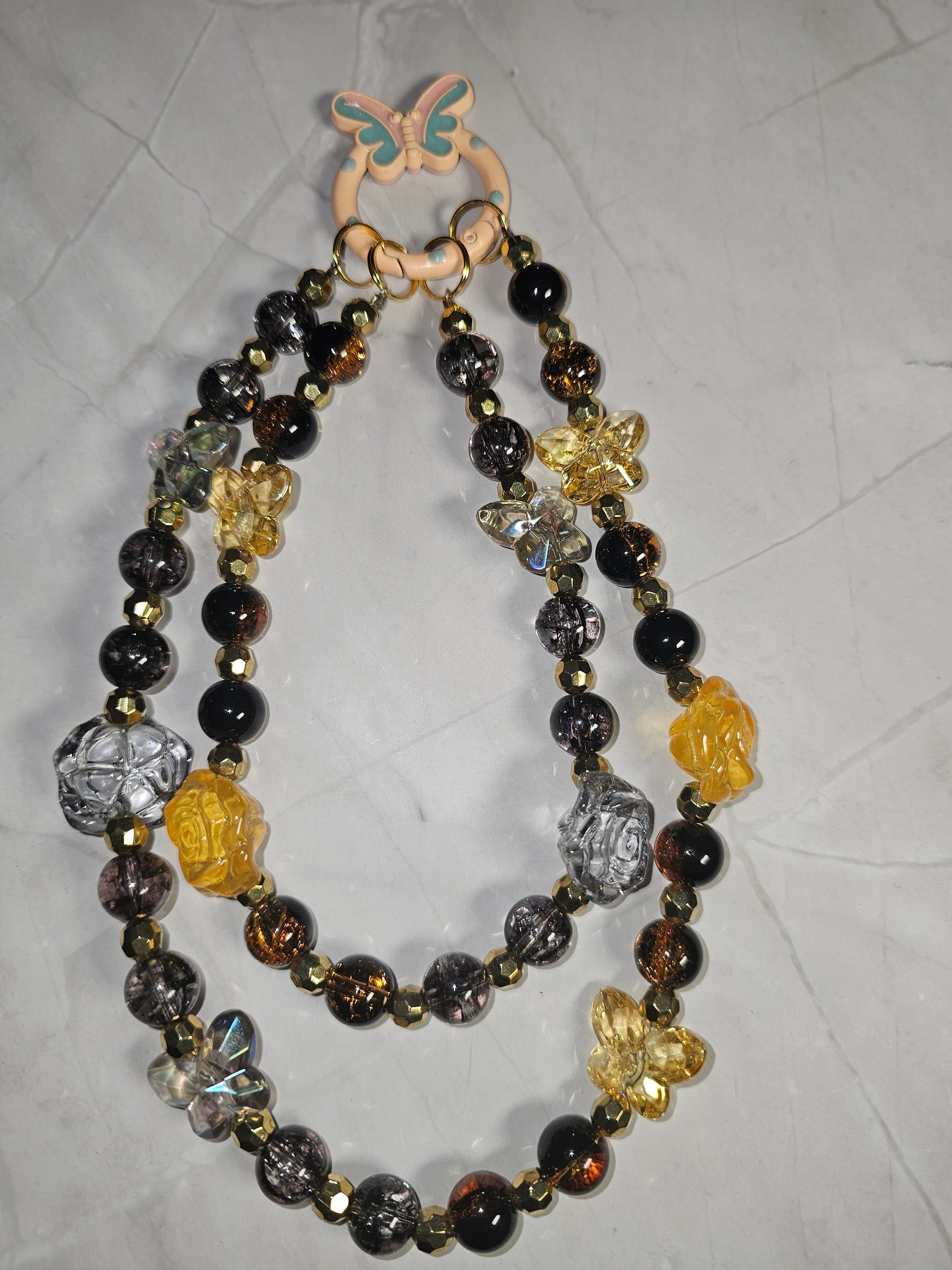 Handmade beaded keychains