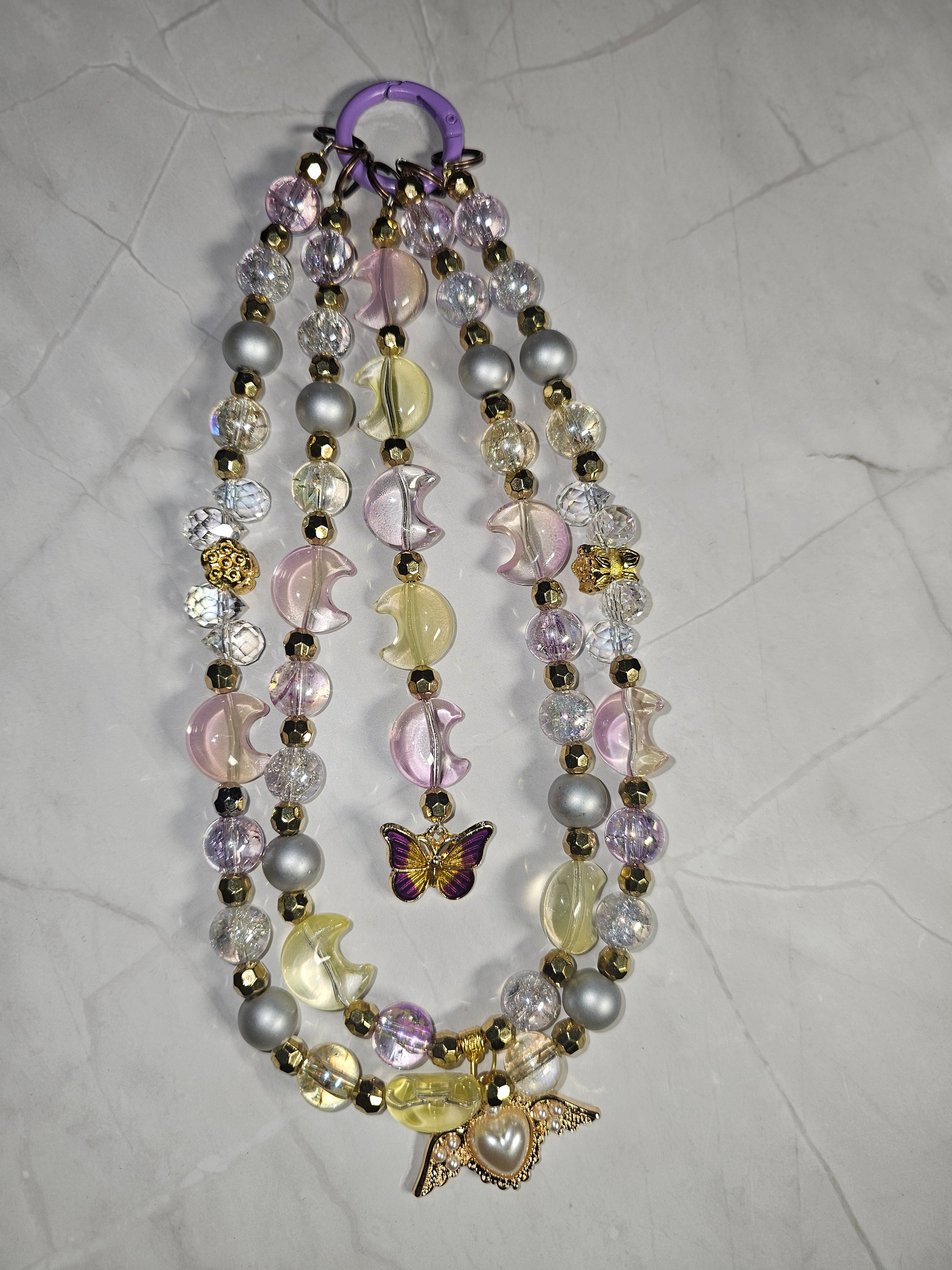 Handmade beaded keychains