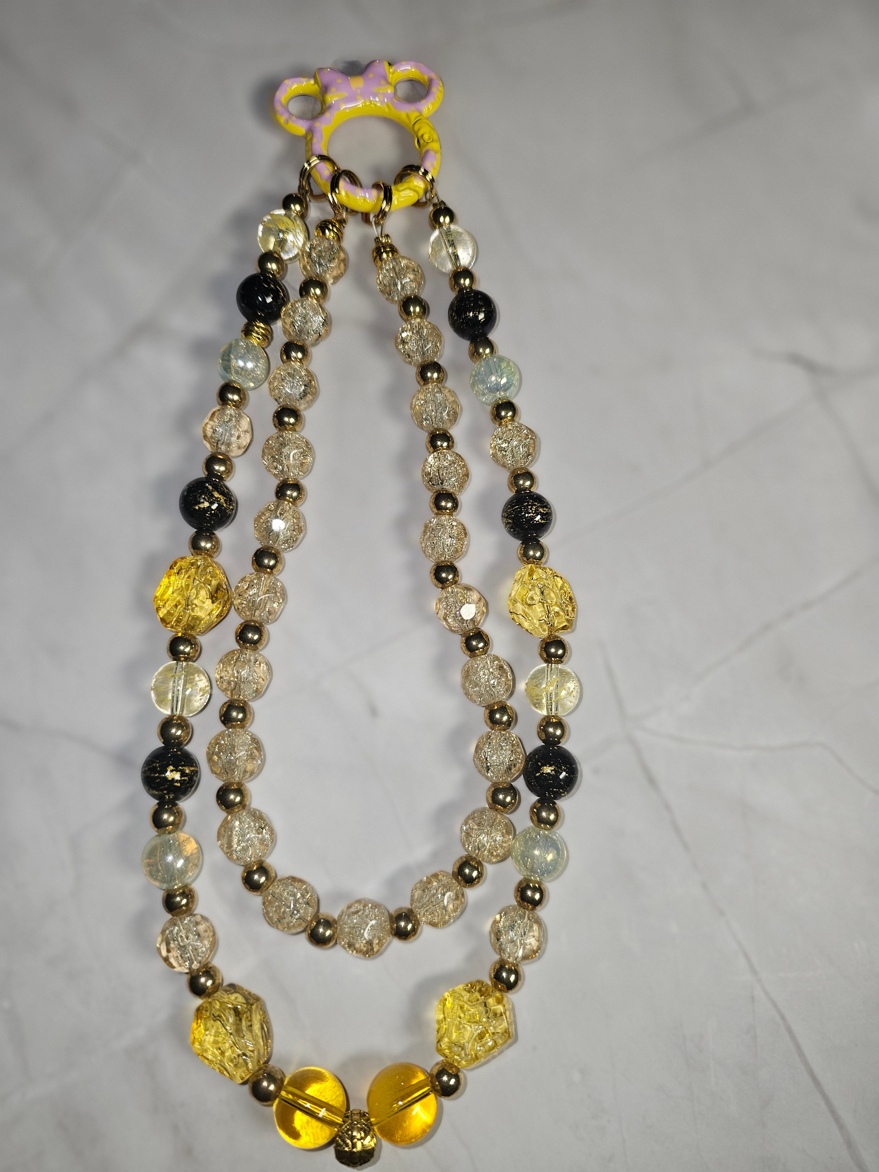 Handmade beaded keychains