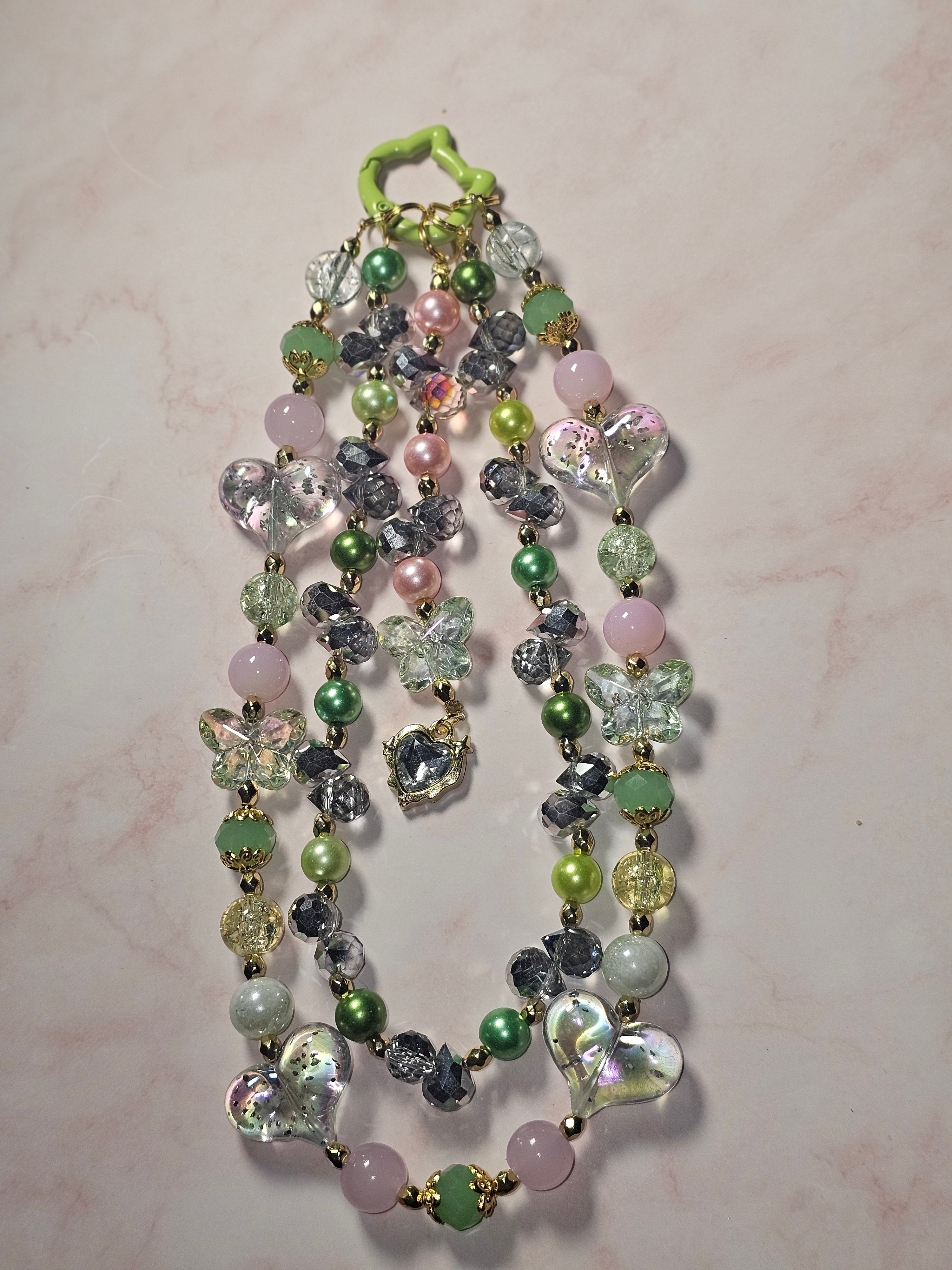 Handmade beaded keychains