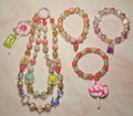 Kiddie handmade bracelets/ keychain sets