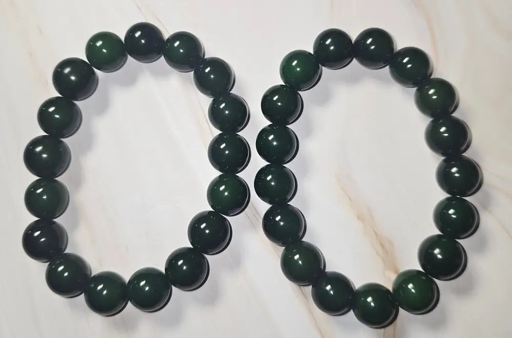 Bodhi bracelets - Dark green bodhi set